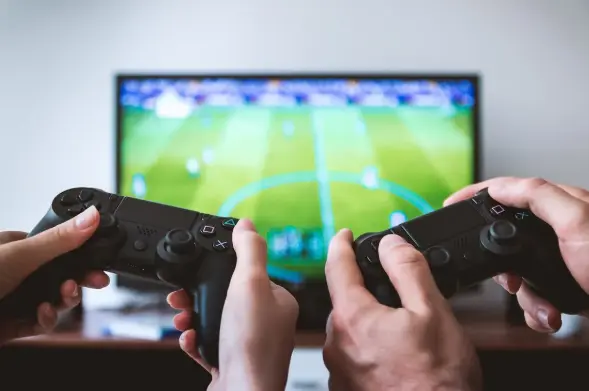 Jugando con la play 4 pro